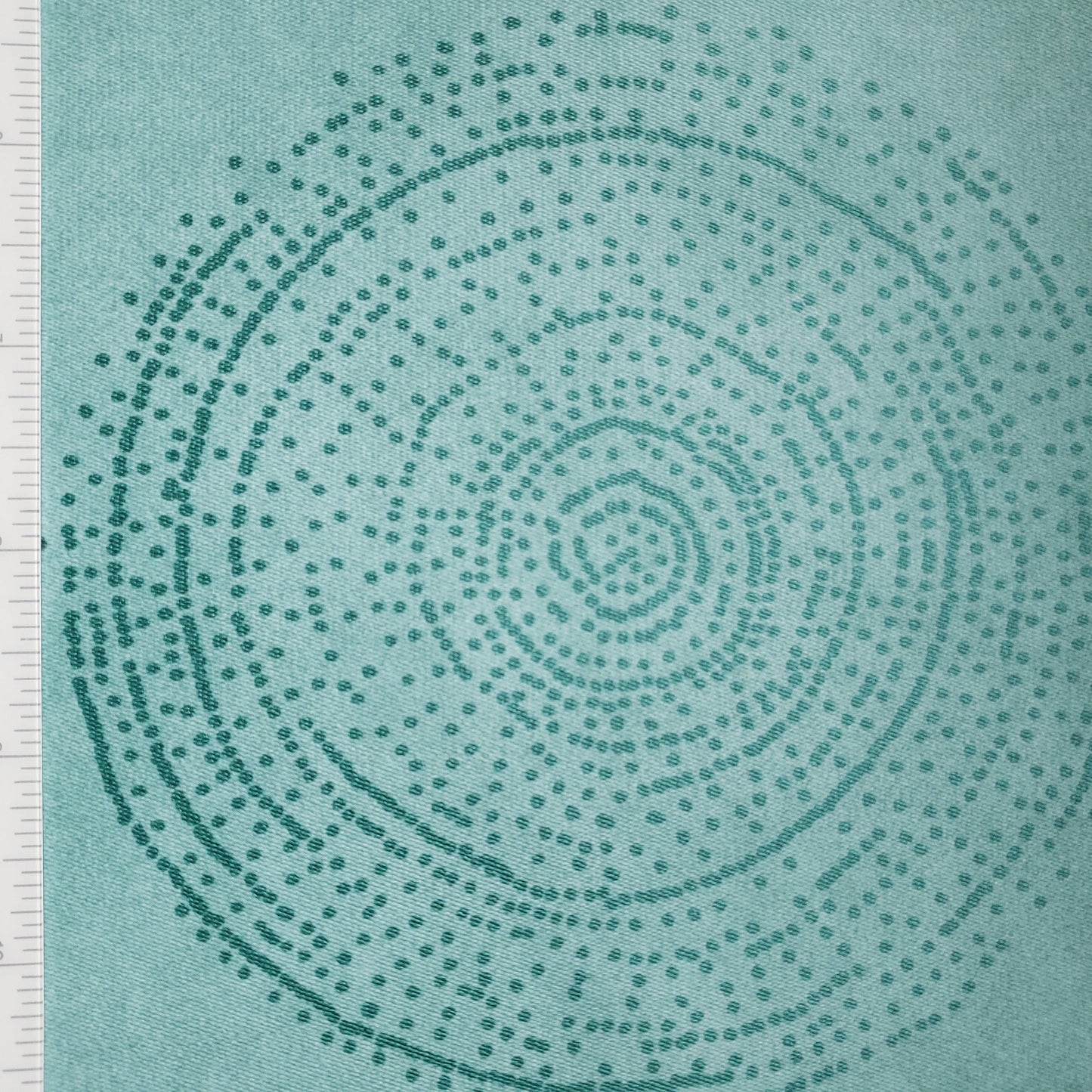 Pale Peacock Pinwheel Vinyl