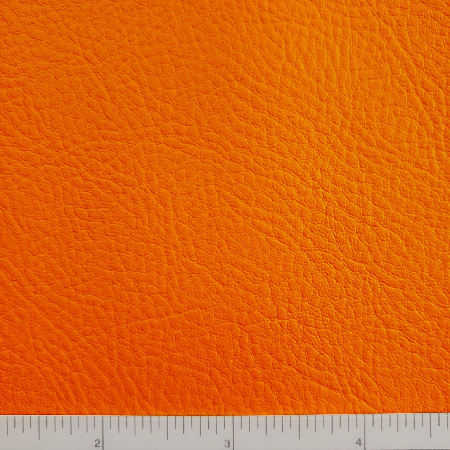 Atlas Orange Faux Leather