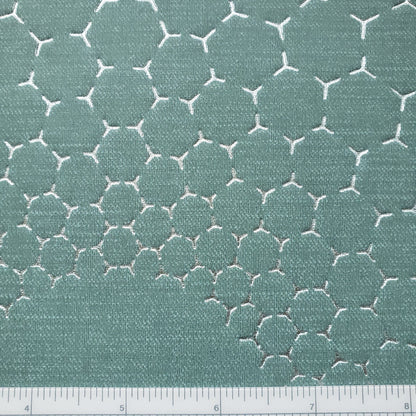 Radiant Hexies on Seafoam Patterned Vinyl