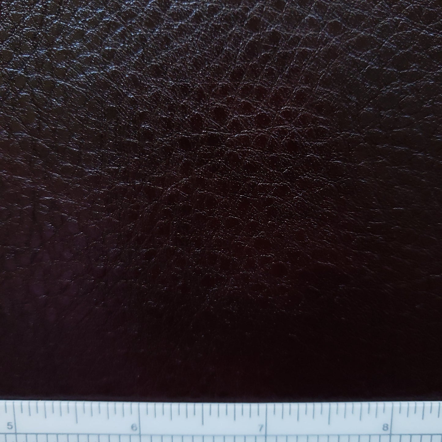 Dark Puce Bonded Faux Leather