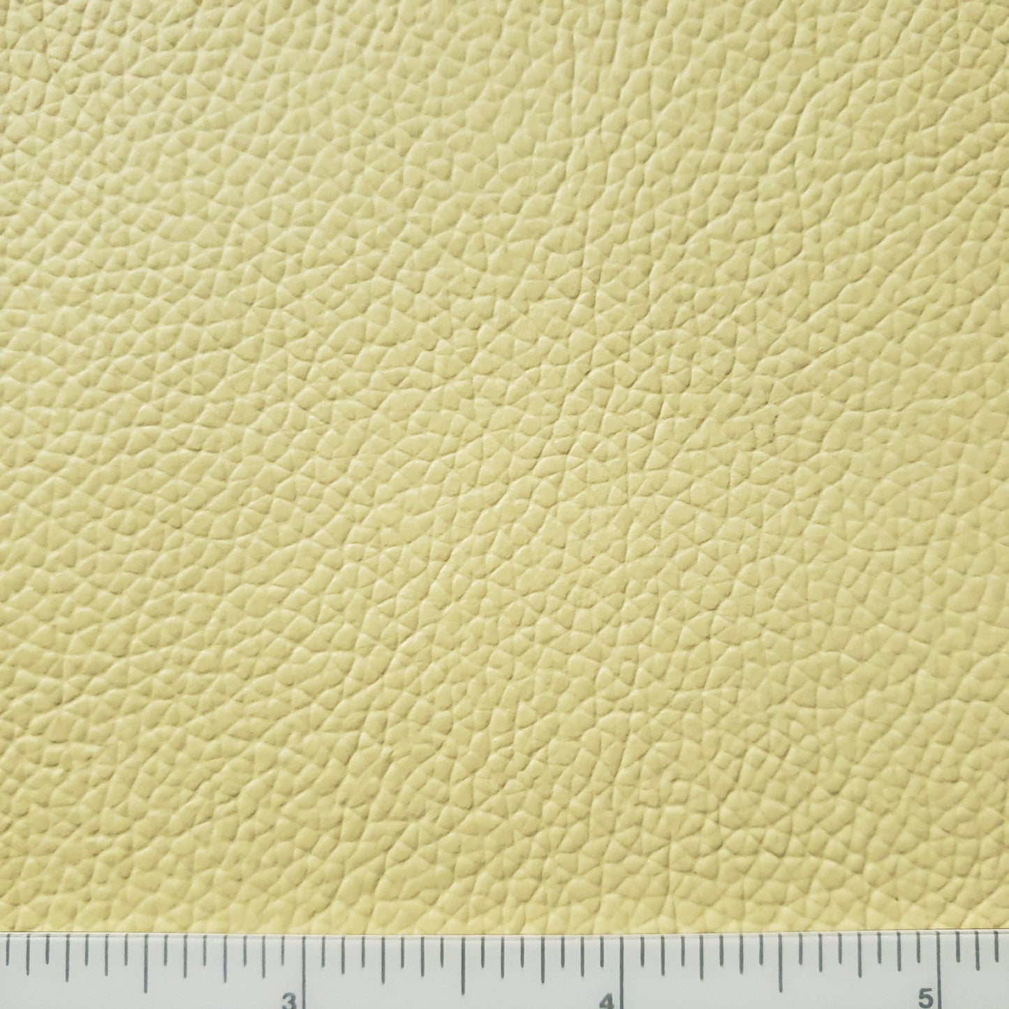 Pastel Yellow Faux Leather