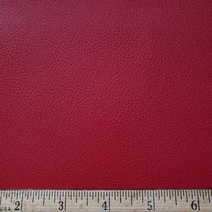Blaze Red Faux Leather