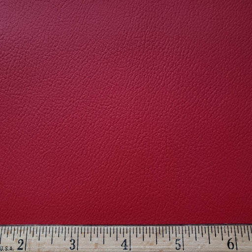 Blaze Red Faux Leather