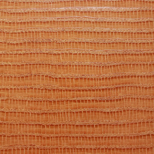 Ripe Peach Patterned Faux Leather