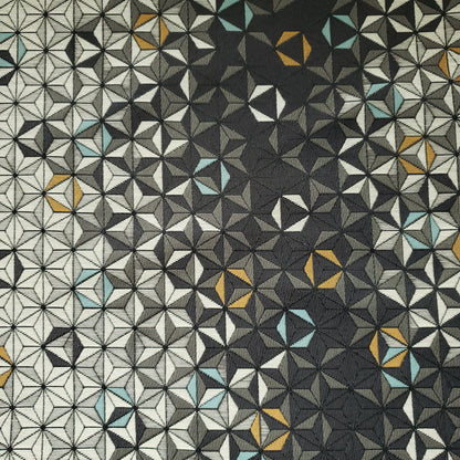 Bright Star in Dark Gray Fabric