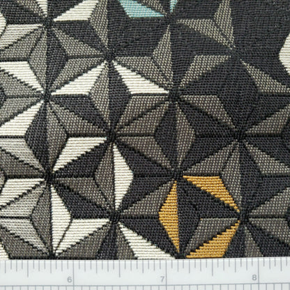 Bright Star in Dark Gray Fabric