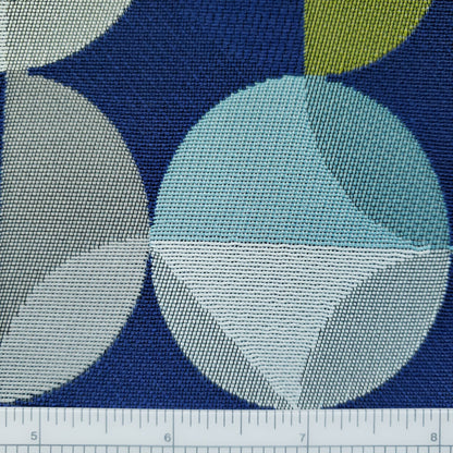 Pie Are Round in Blue Fabric