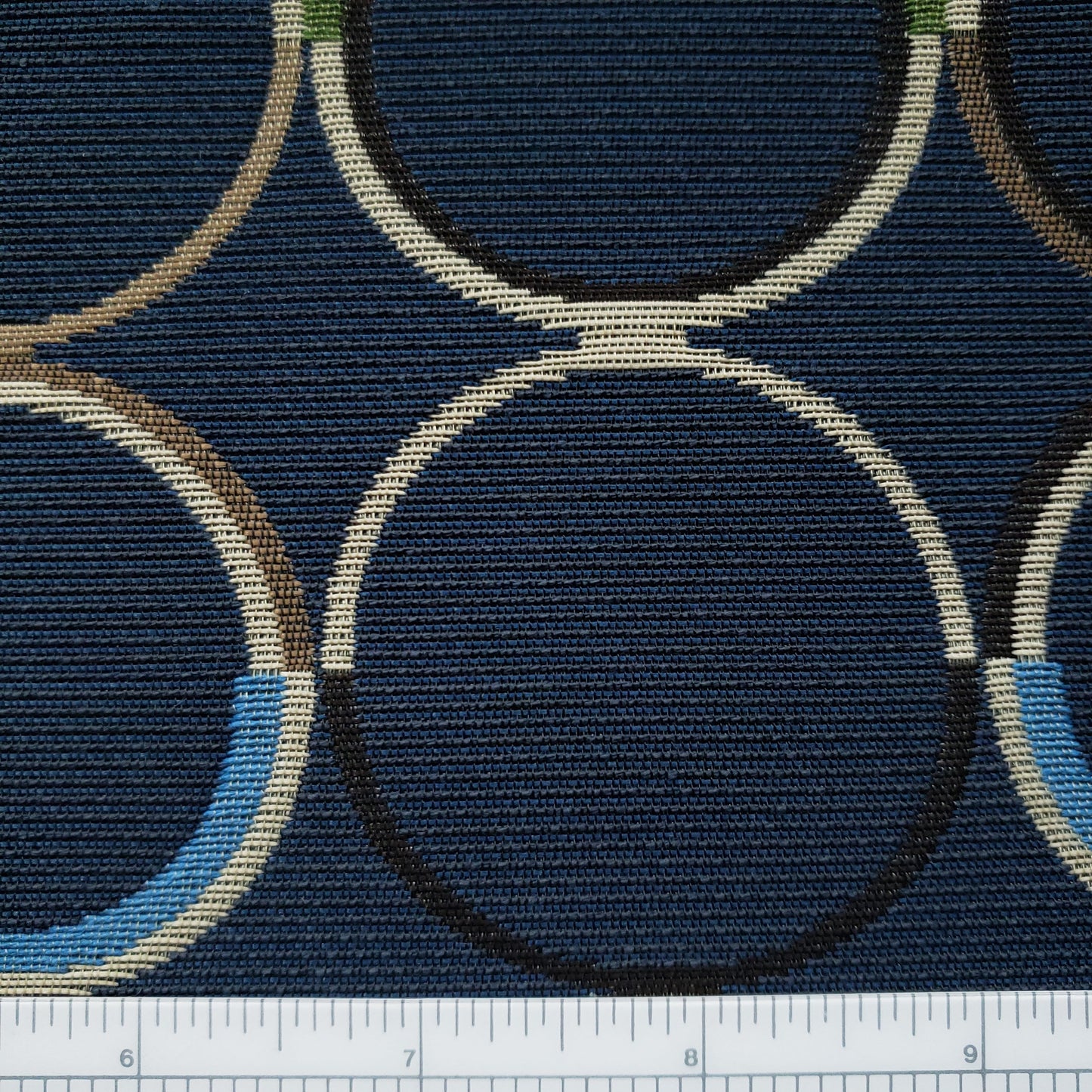 Pinball Blue Fabric