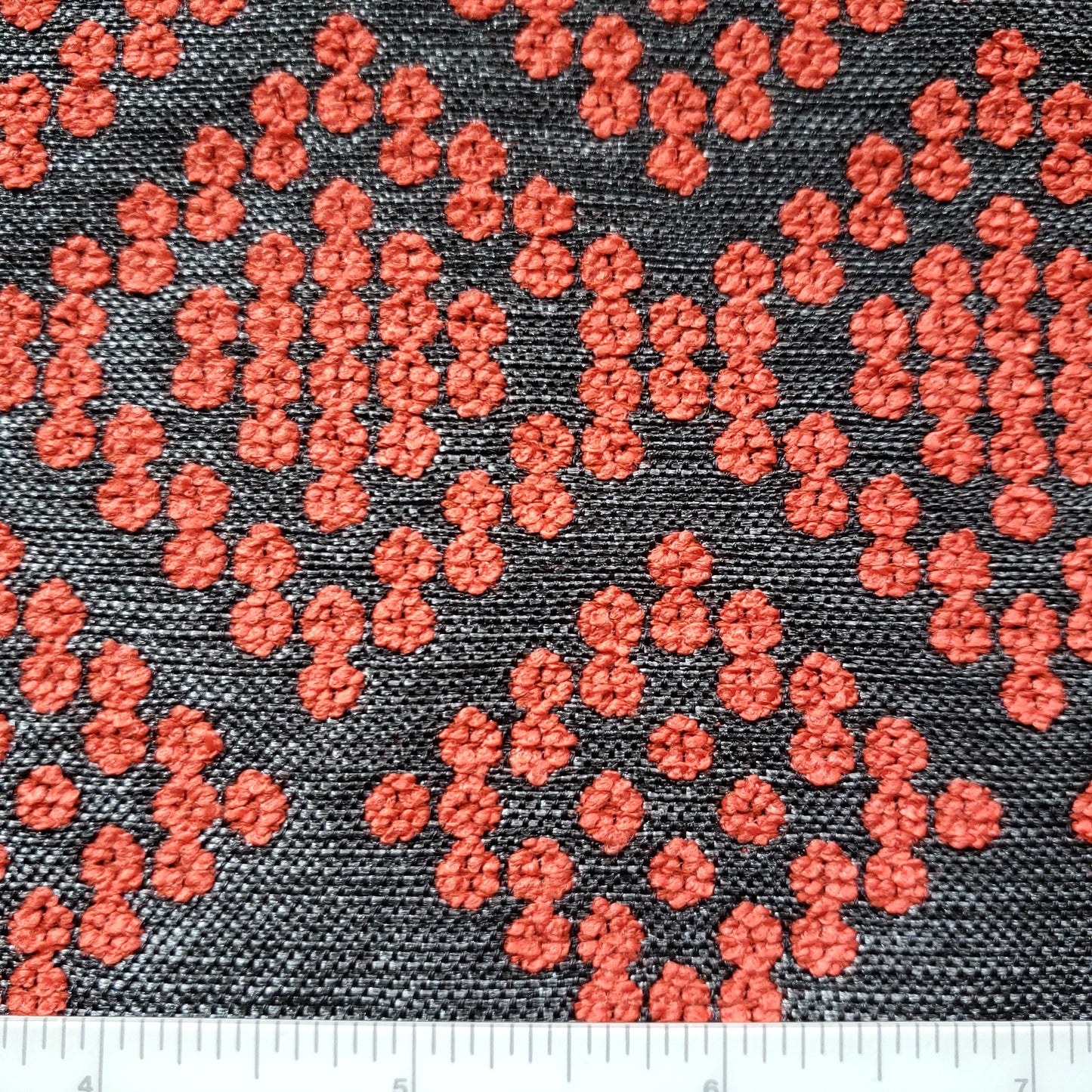 Red Nordic Fabric