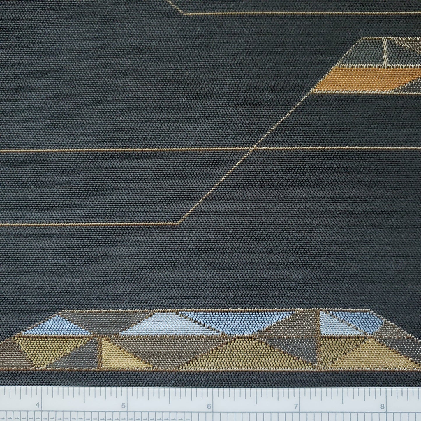 Modern Kite in Charcoal Fabric