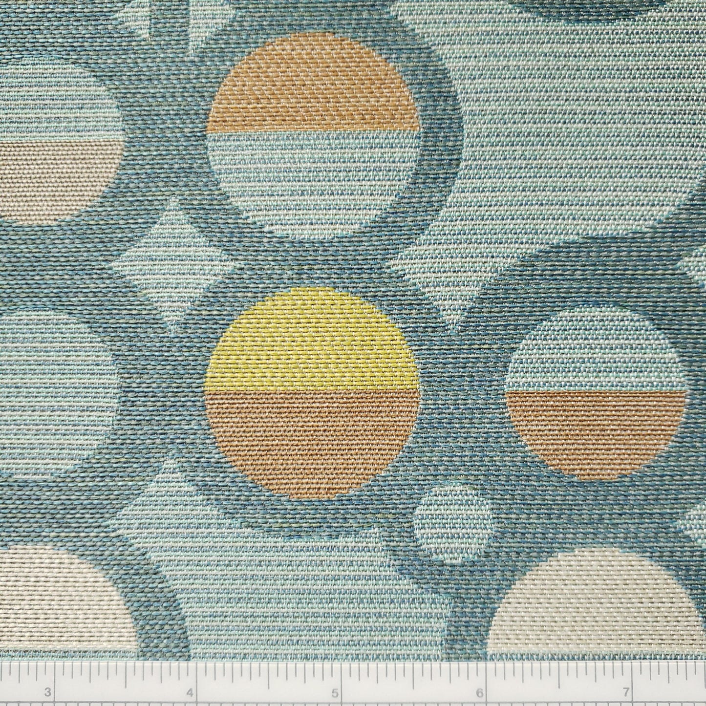 Popping Bubbles in Cool Tones Fabric