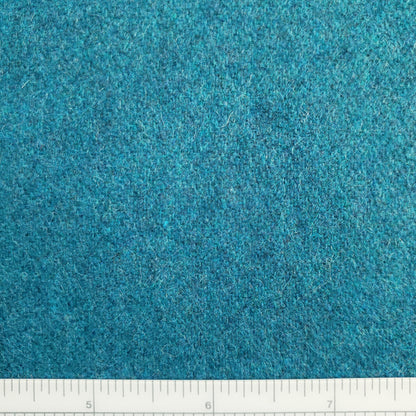 Solitude Turquoise Wool Fabric