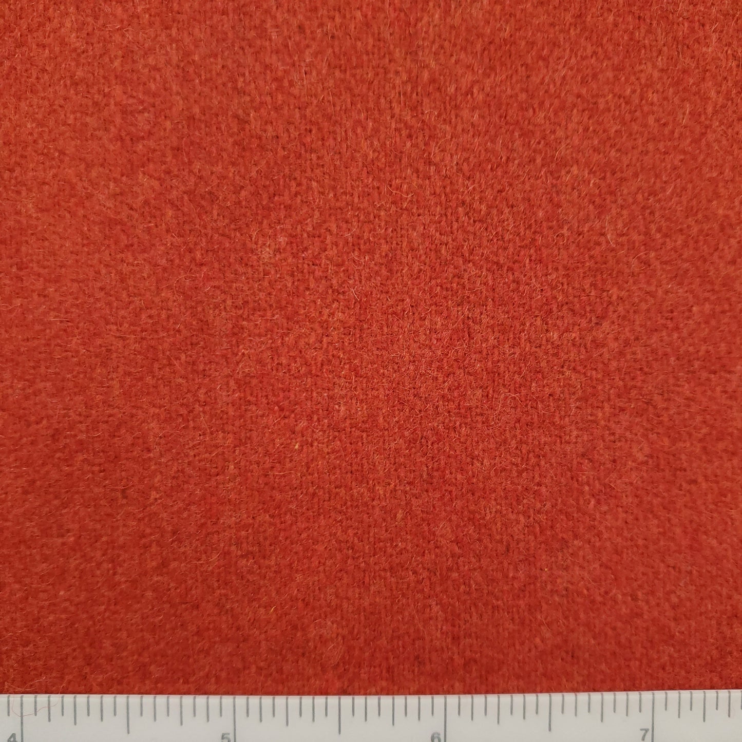 Hushabye Orange Wool Fabric